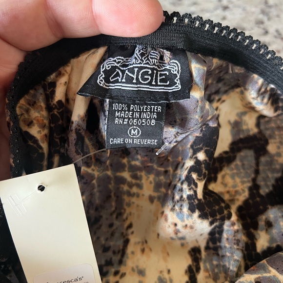 Angie Snake Print Pencil Skirt - Picture 3 of 5